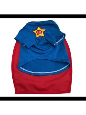 SMALL breed dog T-shirt with cape size extra small